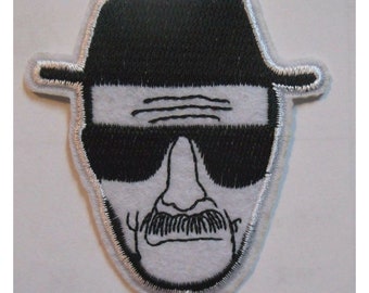 Sew On Patches Breaking Bad Patch Walter White Heisenberg Embroidered Iron On Sew On Patches Breaking Bad Patch Walter White Heisenberg Embroidered Iron On