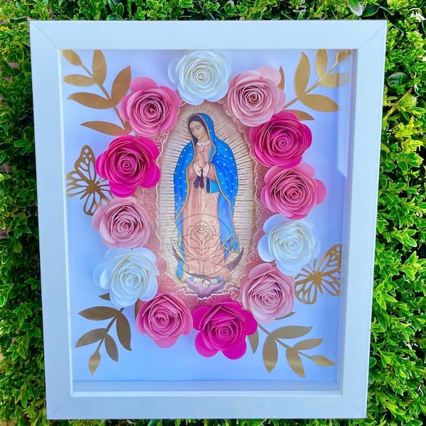 Virgencita Shadow Box