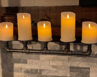Down Under Pipe Candelabra