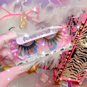GlampShous Y2K Lashes| Thick Fluffy, 18th birthday girl