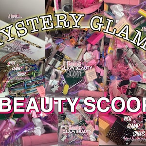 9+,14+,18+,29+,100 + Piece Mystery Glam, Beauty Scoop ,Make up, Mystery Scoop, Gift for women,  Baddies and Budgets, Women gifts for women