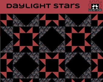 Daylight Stars Quilt Pattern