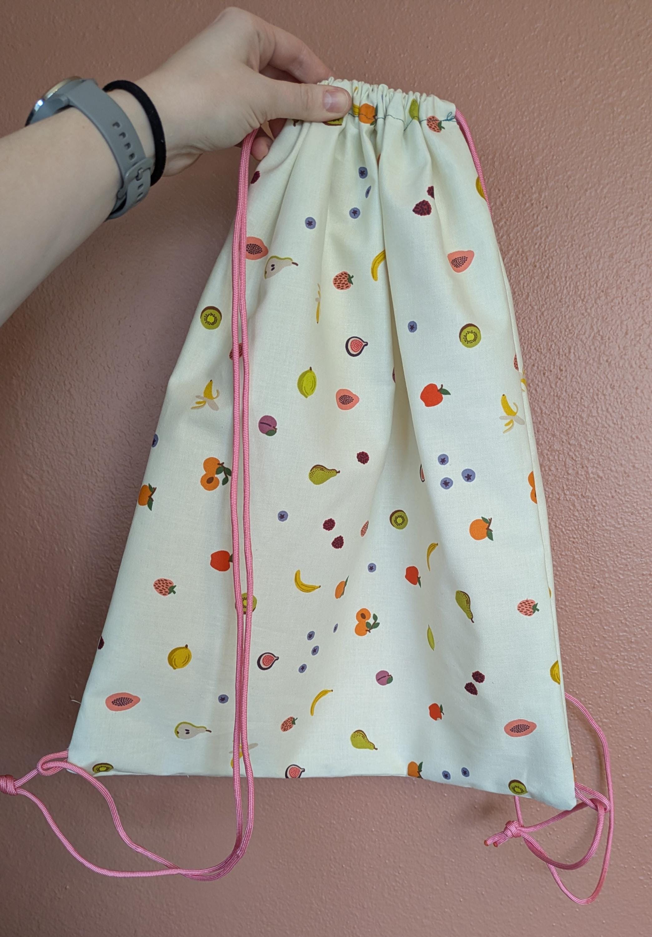 Ella's Drawstring Backpack - Easy Sewing Pattern - Etsy