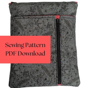 Big Books Book Sleeve and eReader Case - Sewing Pattern