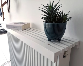 Custom Wooden Radiator Top Shelf: decorative heater, Cat Sleeping Surface