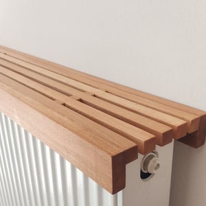 Custom Size Radiator Top Cover Shelf, Custom Size Wooden Radiator and heater Shelf, cover Cat Sleeping Surface over heater, MADE TO ORDER