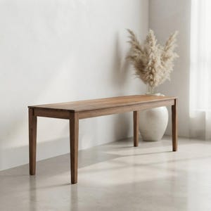 Bureau en bois massif, table de bureau à domicile en bois de hêtre avec dimensions personnalisées