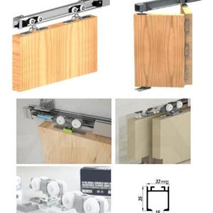 Custom Size Rattan Closet Door, Cane Webbing Panel with Sliding and Folding Options image 7