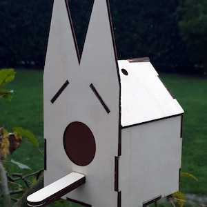 Kit de casa nido/casita para pájaros tipo domo