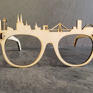Gafas de carnaval Colonia Skyline