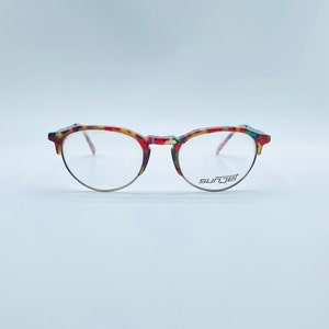Sunjet By Carrera 4308 / 90s / vintage oval colorful eyewear / womens & mens frame / NOS / made in austira