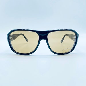 Lastes M.4069 60s vintage oversized y2k braune Sonnenbrille Minarell Gläser Damen & Herren Brillenfassung New Old Stock made in italy