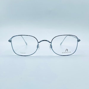 Rodenstock R 4418 90sVintage Oval Square Titanium Unique Eyewear Mens & Womens Frame NOS Made in Japan