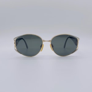 Óculos de sol vintage oval uniqe VALENTINO mod. V672 902, anos 90, armações femininas e masculinas, NOS