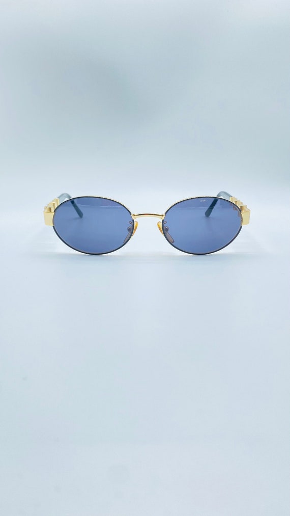 Fendi  7128 Oval 90's  Vintage Sunglasses italy Fr