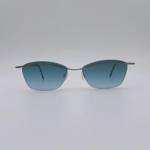 Vintage 80s Marc O&#39;Polo Titanium Cat Eye Sunglasses - Made in Germany NOS
