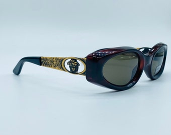 GIANNI VERSACE ブラックサングラス(ケース無し)