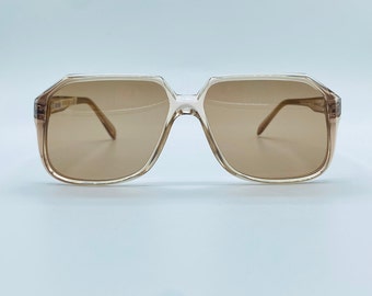Rodenstock 361 A 70s Slim Square Aviator Vintage Sunglasses Mens & Womens Frame Made İn Germany NOS