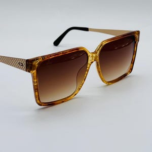 Vintage Christian Dior Square Sunglasses, 70s Frames, Made in Germany NOS