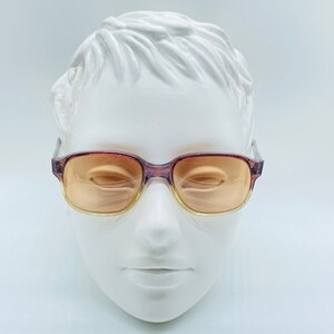 Visual 2582 80s  Vintage square unique sunglasses womens & mens frame made in italy NOS