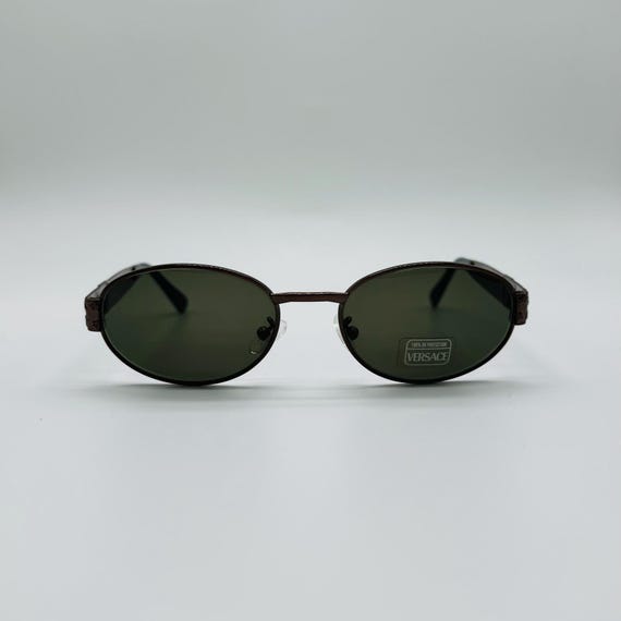 Gianni Versace Mod X02 / Vintage Oval Classic Medusa Logo on Gianni Versace Mod X02 / Vintage Oval Classic Medusa Logo on