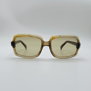 Vienna Line Mod, 3/4 80s , Vintage Square Sunglasses , Men & Women Frames , Made İn Germany , NOS , Minarel Lenses