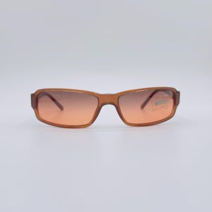 Vintage Moschino M3665-S , 90s , Vintage Rectangle Unique Sunglasses , Women & Men Frames , NOS