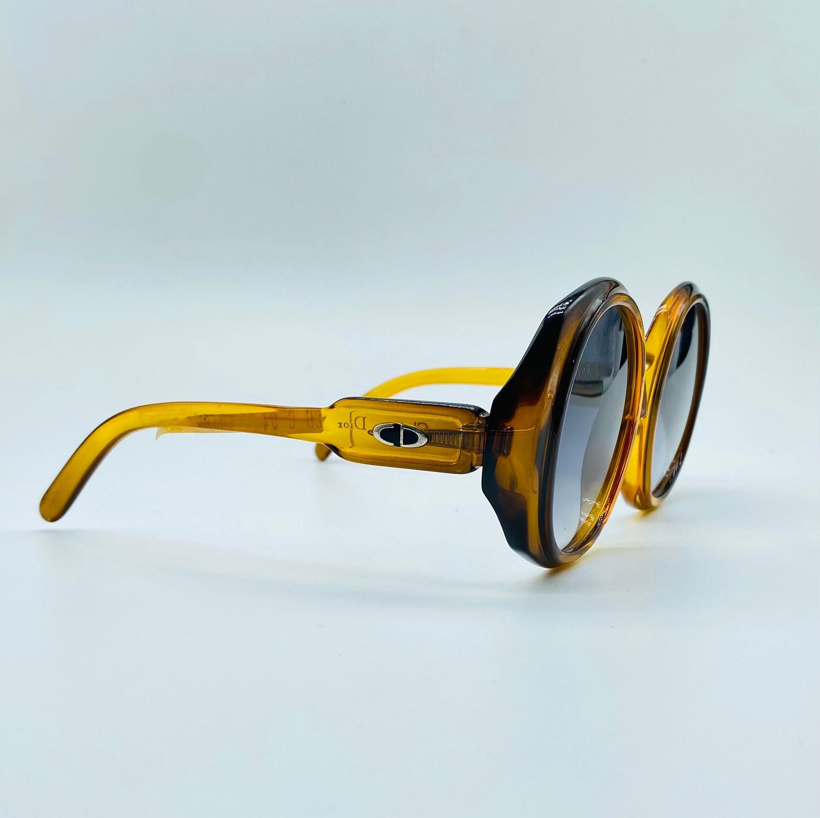 Christian Dior X Tura 1968 VTG Archive Enameled Octagon