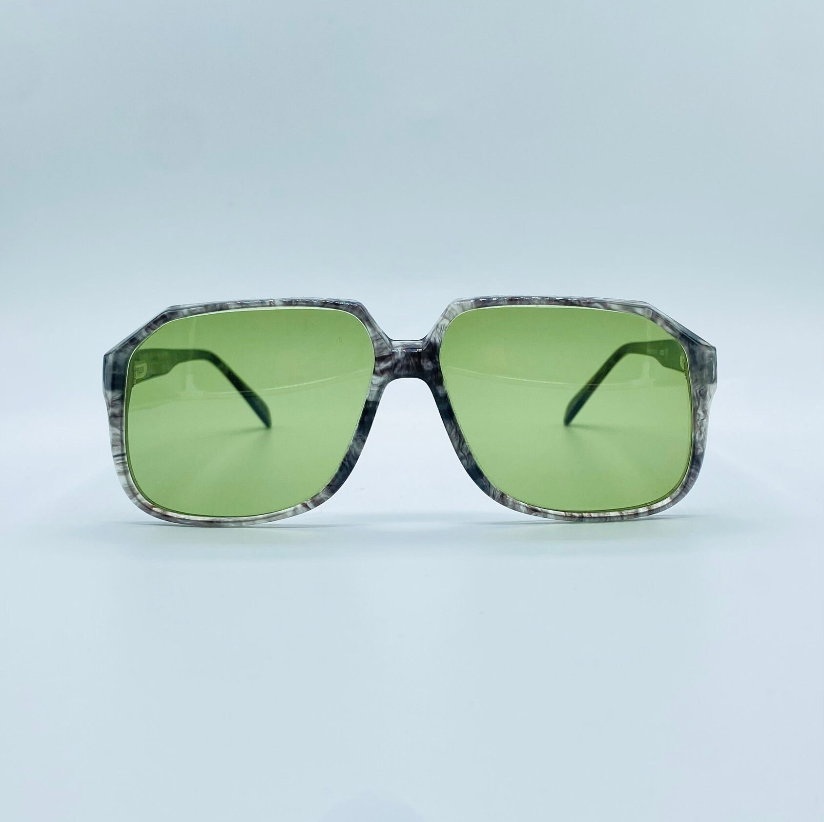 Rodenstock 361 A 70s Square Aviator Vintage Sunglasses Mens & Womens Frame Made İn Germany NOS