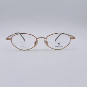 Rodenstock R4220 B , 90s , Vintage Small Hexagon Titanium Unique Eyewear , Men & Women Frames , NOS