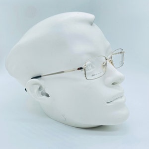LT Lord 7091 / 90s /  Vintage Pure Titanium  Small Rectangle Eyeglasses /   Mens & Womens Frame / NOS / Made İn İtaly