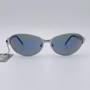 Vintage Jean Paul Gaultier Sunglasses: 80s Silver Frames, Made in Japan