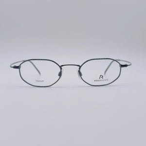 Rodenstock R4273 D , 90s , Vintage Small Hexagon Titanium Unique Eyewear , Men & Women Frames , NOS