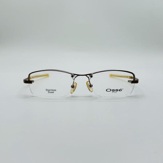 Osse Mod 044 , 90s , Vintage Small Cat Eye Rimless Cute