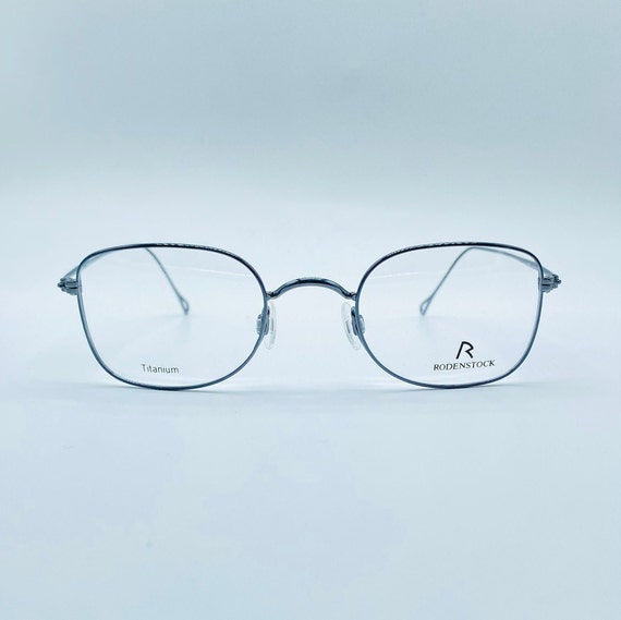 Rodenstock R 4418 90svintage Oval Square Titanium Unique Eyewear