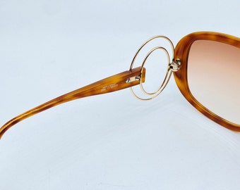 Christian Dior 2558 70s Vintage Tortoise Genuine Gold