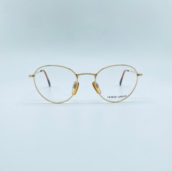 Giorgio Armani 165 80s Panto Vintage Glasses Men Womens Frame Made n taly Never Used Etsy Canada