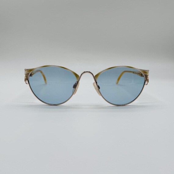 Diva 5039, anni '90, occhiali da sole vintage vittoriani color