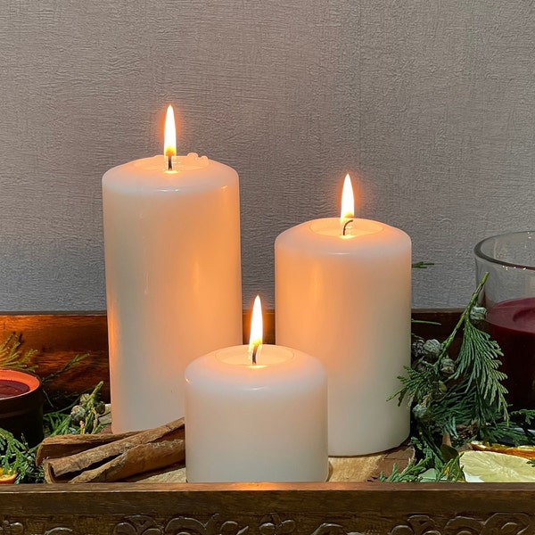 Pillar Candles Etsy