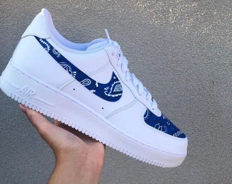 blue bandana af1