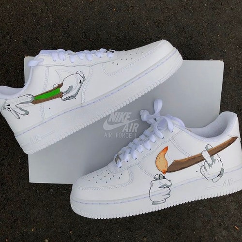 custom air force 1 pop smoke