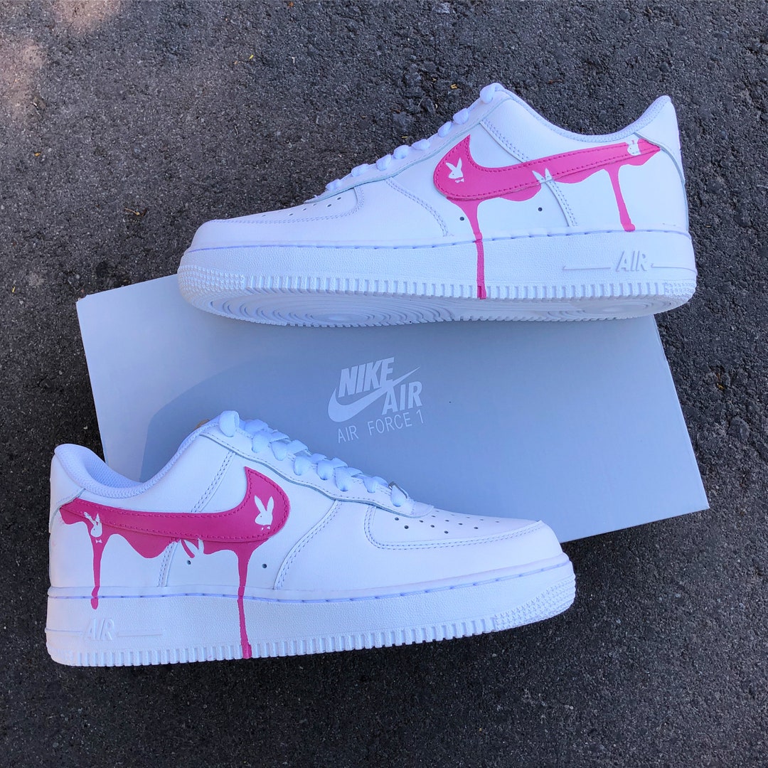 Drip Playboy Custom Air Force One - Etsy