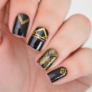 Envolturas de esmalte de uñas The Real Gatsby