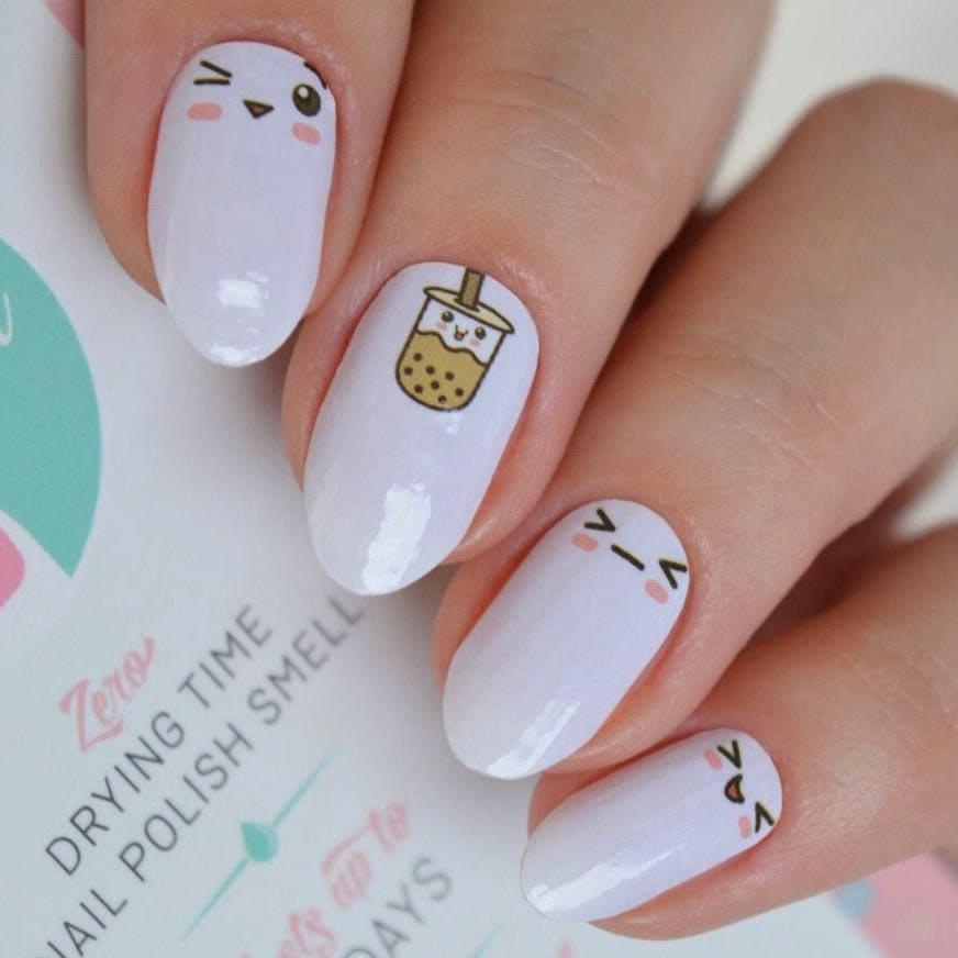 New Mickey Minnie Mouse Cartoon Mouse Nail Art Water Decals