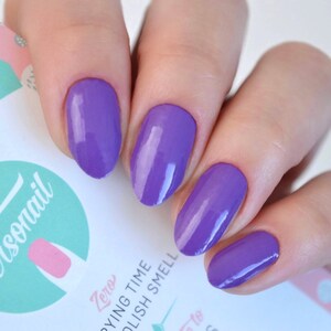 Grimace Nail Polish Wraps
