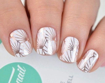 Dandelion Nail Polish Wrap