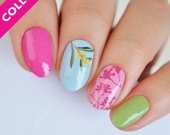 Aussie Florals | Teggun Ashleigh Collab Nail Polish Wrap