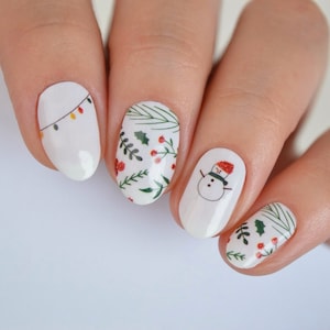 Ginger Christmas Nail Polish Wraps