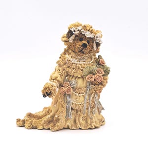 Vintage Boyd&#39;s Bear Figurine Perfect for Home Décor or Unique Gift Charming Vintage Collectible Boyd&#39;s Bear Figurine Ideal for Bear Lovers