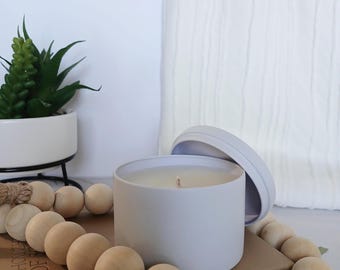 Fruity Scented Soy Candle: Strawberry Passion, Blueberry Cobbler, Cherry Bomb